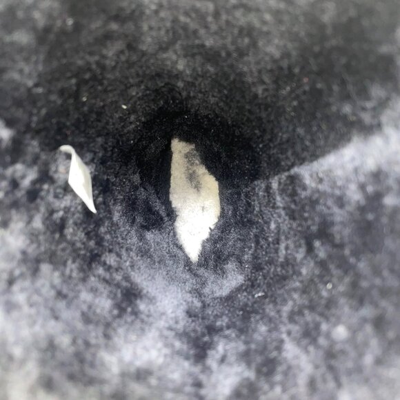 Ugg Women’s Black Suede Sheepskin Lined Slip-On Tall Winter Boots Size 10 - Picture 8 of 10